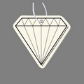 Paper Air Freshener Tag - Diamond Stone